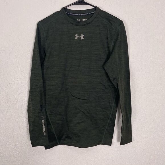 Under Armour Other - Under Armour Green Compression Long Sleeve Top